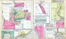 Fowlerville, Lakeland, Baugnh Bluff, Chilson, Sill-Ro-Ken Beach, Deer Creek, Parshallville, Iosco, Oak Grove, Livingston County 1915